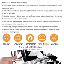 Lade das Bild in den Galerie-Viewer, Rettungsdecke