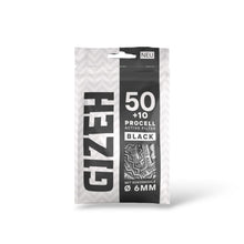 Lade das Bild in den Galerie-Viewer, GIZEH ProCell Active Filter BLACK 6mm 50 + 10 | 1 Beutel