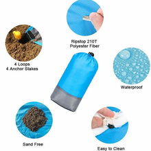 Lade das Bild in den Galerie-Viewer, Stranddecke, Wasserdichte Picknickdecke | 200 x 210 cm
