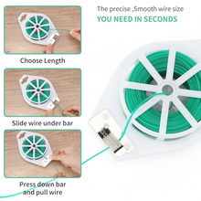 Lade das Bild in den Galerie-Viewer, Pflanzendraht 100m