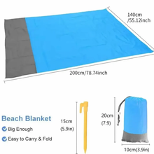 Lade das Bild in den Galerie-Viewer, Stranddecke, Wasserdichte Picknickdecke | 200 x 140 cm