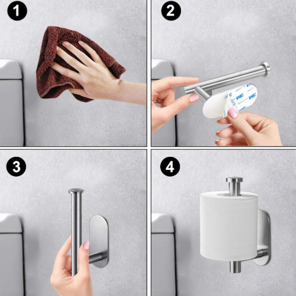 Toilettenpapierhalter | Selbstklebend