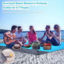 Lade das Bild in den Galerie-Viewer, Stranddecke, Wasserdichte Picknickdecke | 200 x 210 cm