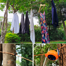 Lade das Bild in den Galerie-Viewer, Camping Wäscheleine