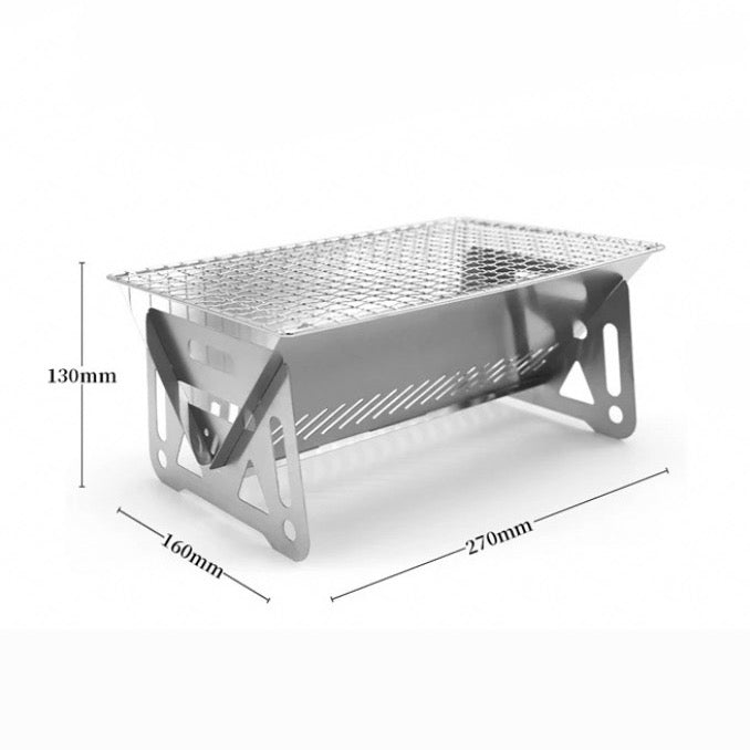 Edelstahl Campinggrill