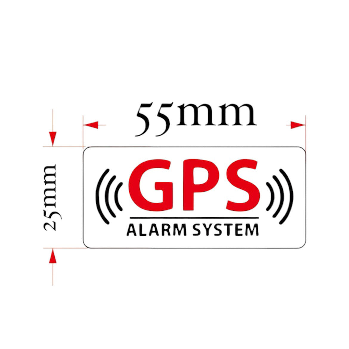 GPS Aufkleber / ab 5 Stück