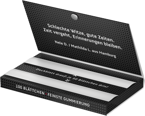 Gizeh Black Fine Papers 14g/m² Slow Burning