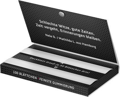 Gizeh Black Fine Papers 14g/m² Slow Burning