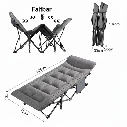 HGL Premium Angelliege Faltbar