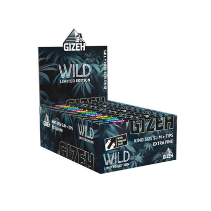 Gizeh Wild Limited Edition King Size Slim Papers Magnetverschluss