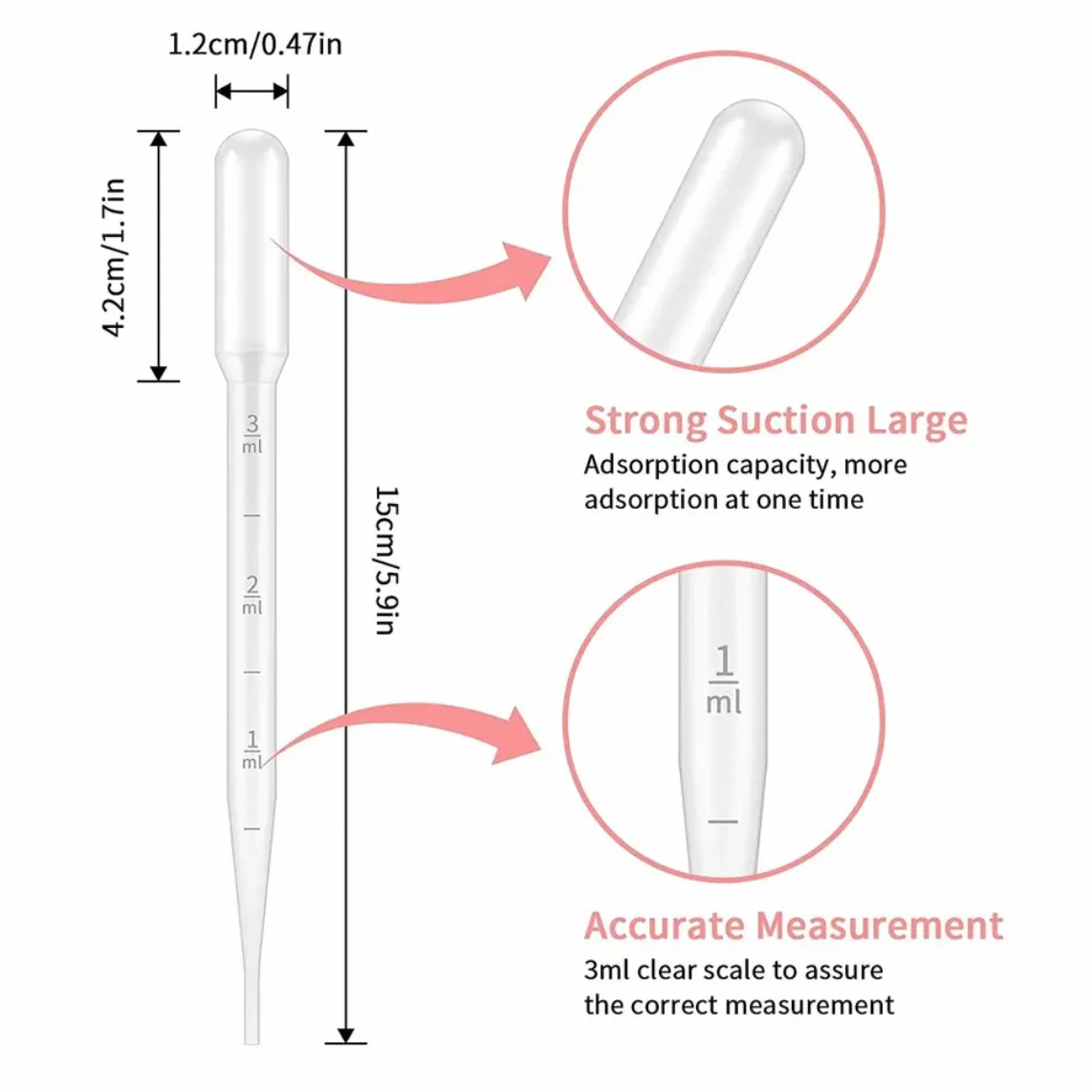 Pipetten 3ml / ab 5 Stück
