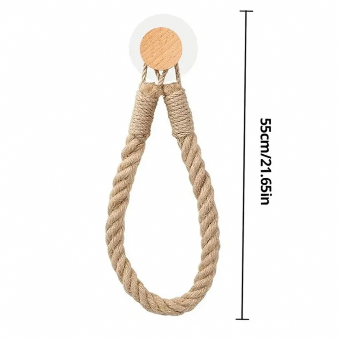 Hanfseil Toilettenpapierhalter