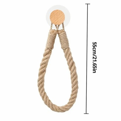 Hanfseil Toilettenpapierhalter