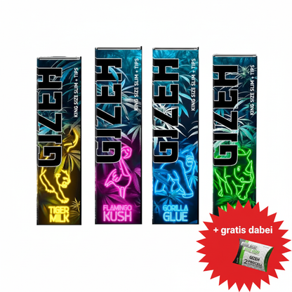 Gizeh Wild Edition 4er Pack mit ProCell Filter gratis