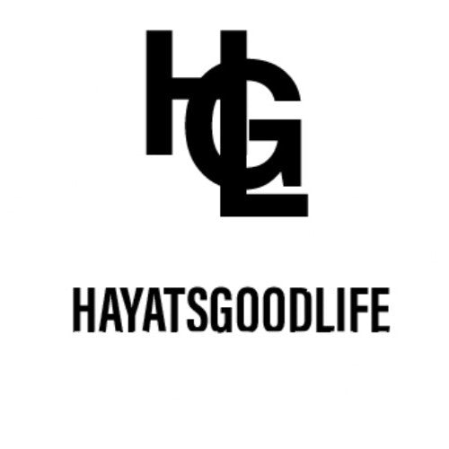 Offizielles Logo von HayatsGoodLife mit den ineinander verschlungenen Buchstaben HGL und den Markennamen darunter.