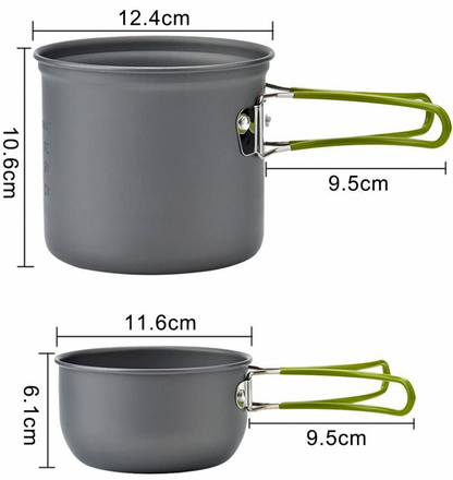 Camping Kochgeschirr 2er-SET