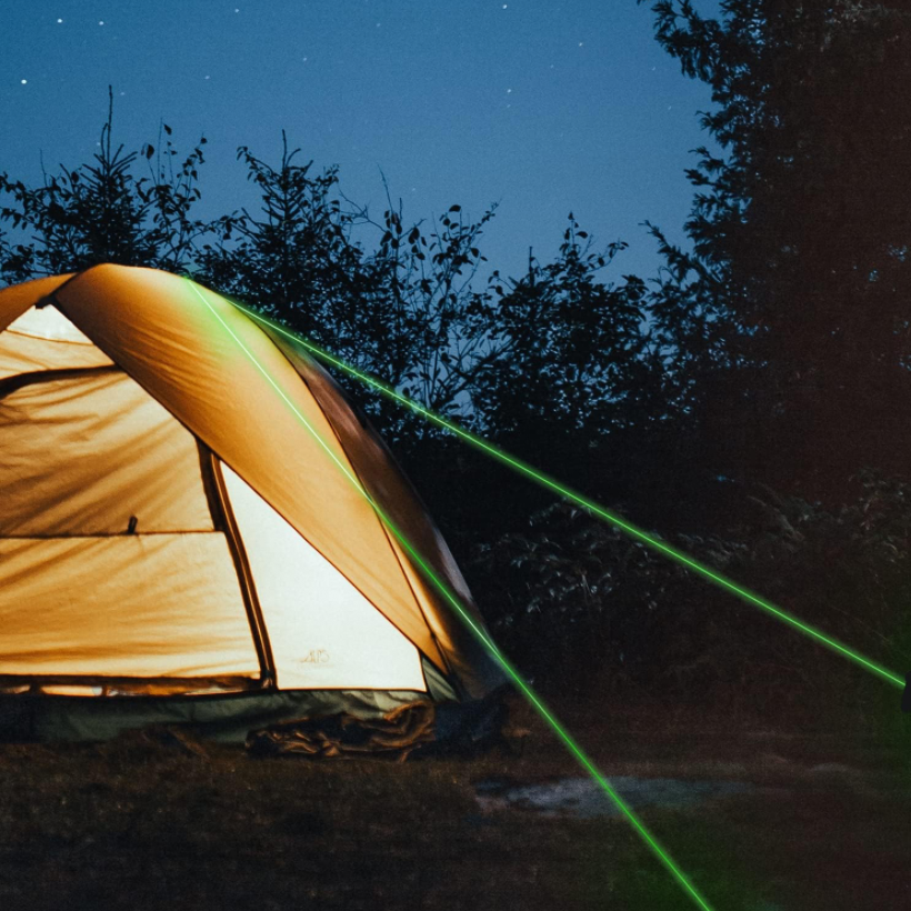 Reflektierendes Abspannseil 4er-SET