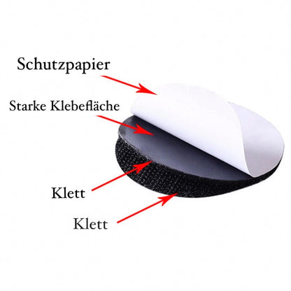 Selbstklebender Klettverschluss | ab 5 Paar